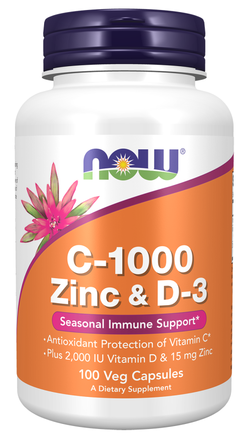 C-1000 ZINC & D-3  100 VCAPS