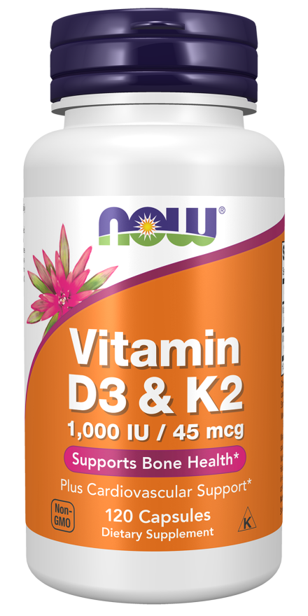 Vit D-3 / K2 1000 IU/45 MCG  120 VCAPS
