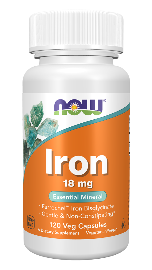 IRON 18MG FERROCHEL(R)  120 VCAPS