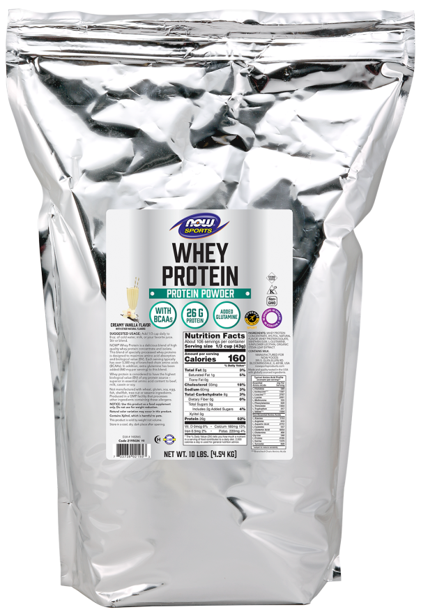 WHEY PROTEIN VANILLA 4.54KG