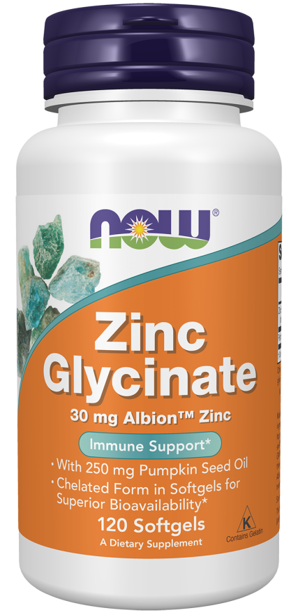 ZINC GLYCINATE 30mg 120 SGELS